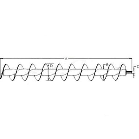 Aftermarket AH203021 New Combine Horizontal Unloading Auger Fits John Deere 9660STS 9670STS COH60-0023
